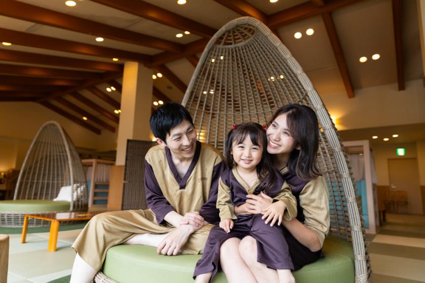 【クリスマス！ユネッサンファミリープラン】★ユネッサン・森の湯への入場可能★　◇夕食はバーベキュースタイルプラン◇(朝夕食付)