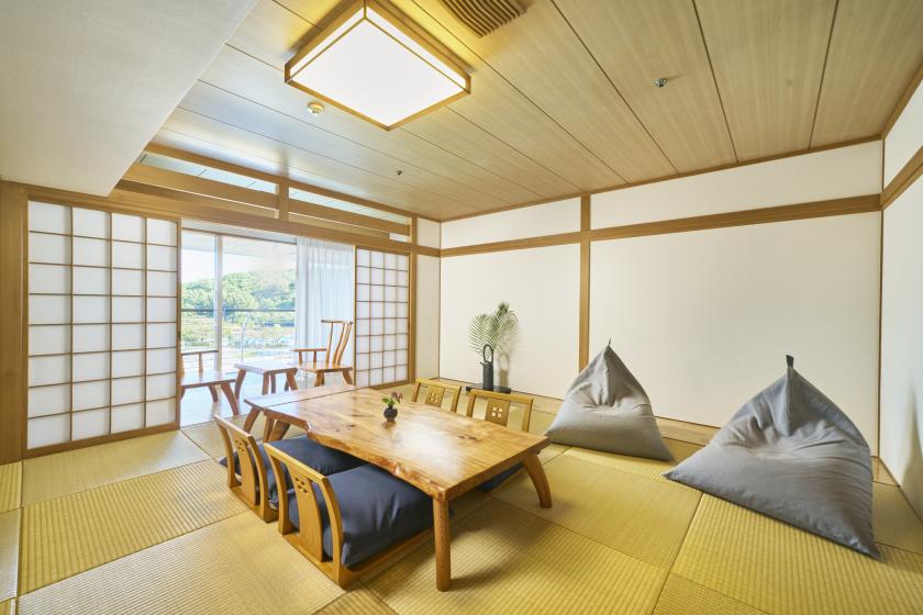 【洗濯機・電子レンジ・冷蔵庫完備　広々和室に泊まる】畳の香りに癒される　小さいお子様がいても安心♪和室モニターステイ　館内利用券5,000円プレゼント