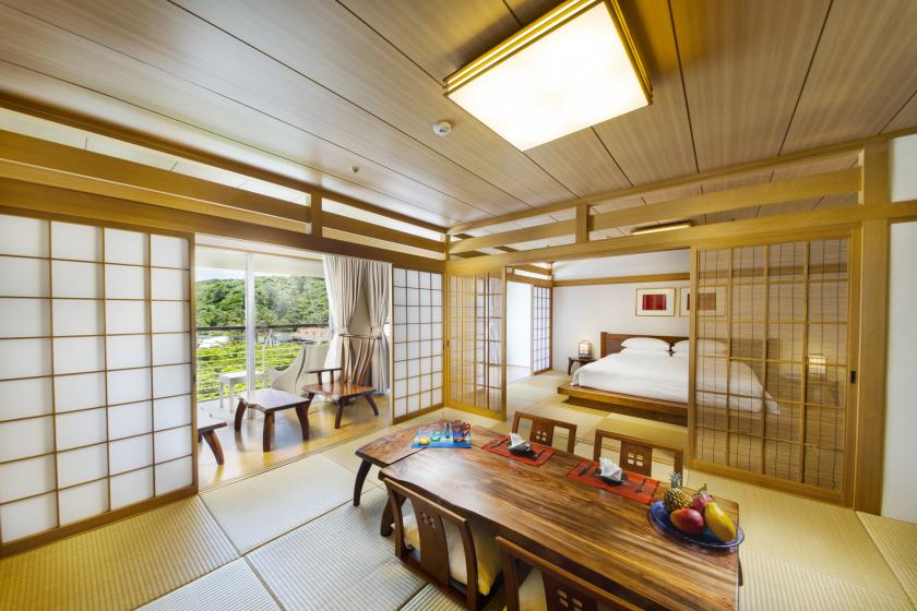 【洗濯機・電子レンジ・冷蔵庫完備　広々和室に泊まる】畳の香りに癒される　小さいお子様がいても安心♪和室モニターステイ　館内利用券5,000円プレゼント
