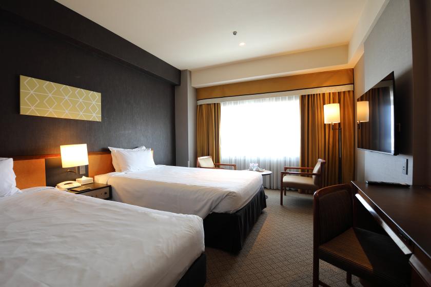 【ツイン一人占め】金・土・日・祝日 のみのお得なプライス！（朝食付）