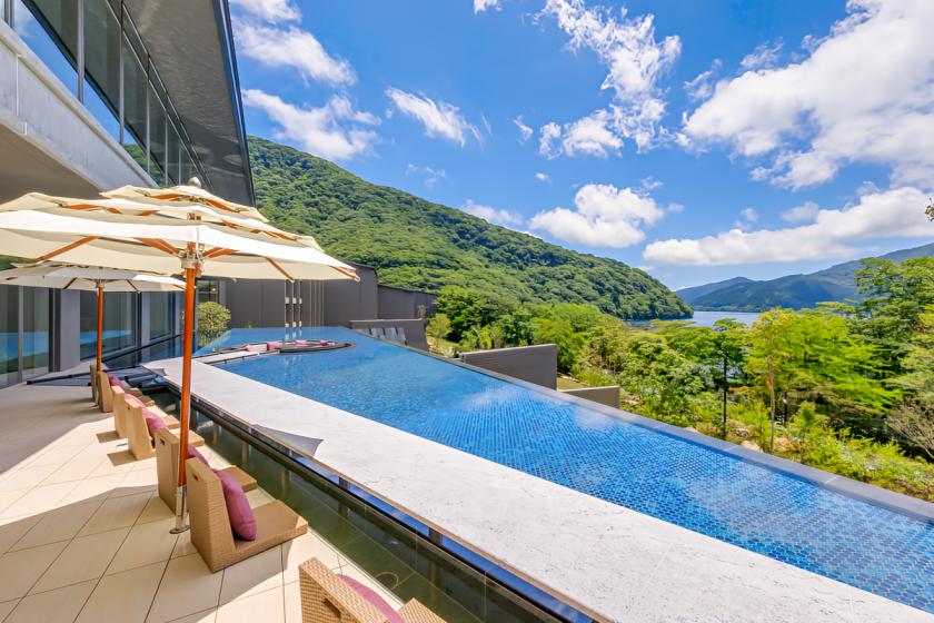 【当日予約限定|1泊朝食付】芦ノ湖のほとりでゆっくり気まま温泉旅~はなをり朝食ビュッフェ~