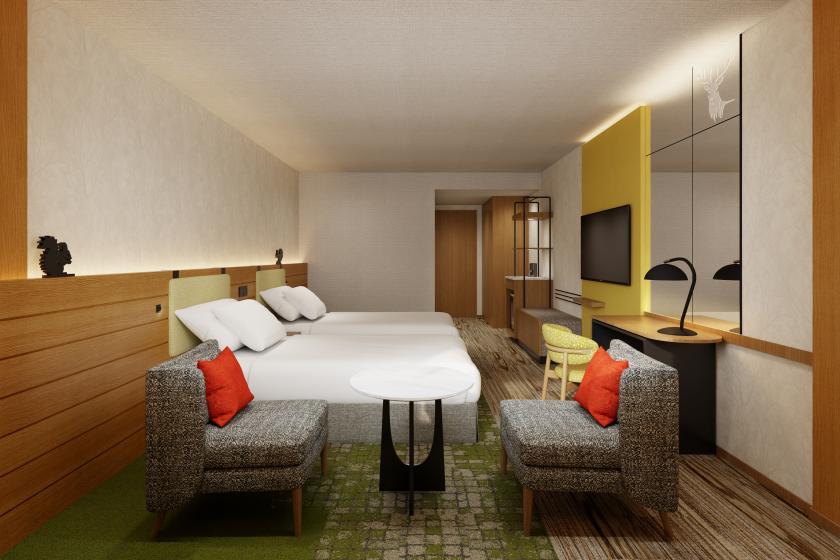 【デラックスハリウッドツイン】〔30㎡・禁煙〕～心地よいゆったり感～