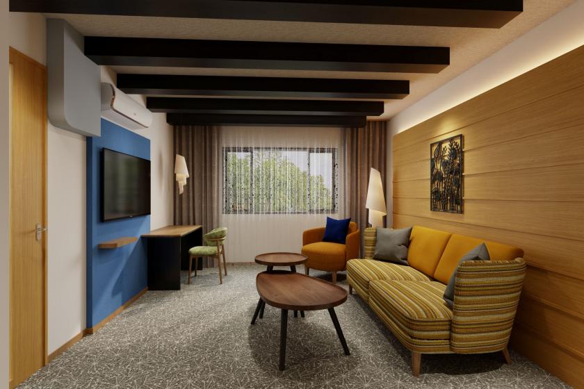 【ジュニアスイート】〔50㎡・禁煙〕自然と安らぎの調和