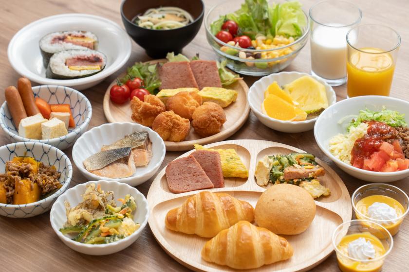 【13時in/翌日13時out】最大24時間滞在可能ロングステイプラン（朝食付き）