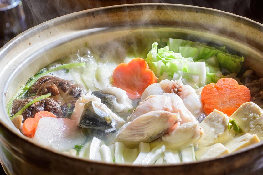 【冬限定】下関直送 虎河豚会席／夕朝食付