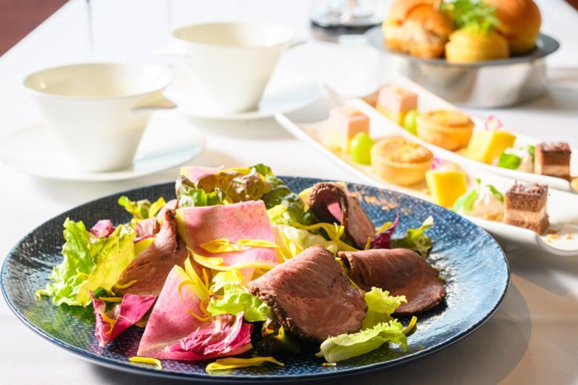 【冬限定】北海道産食材にこだわった絶景ハイティー／夕食付