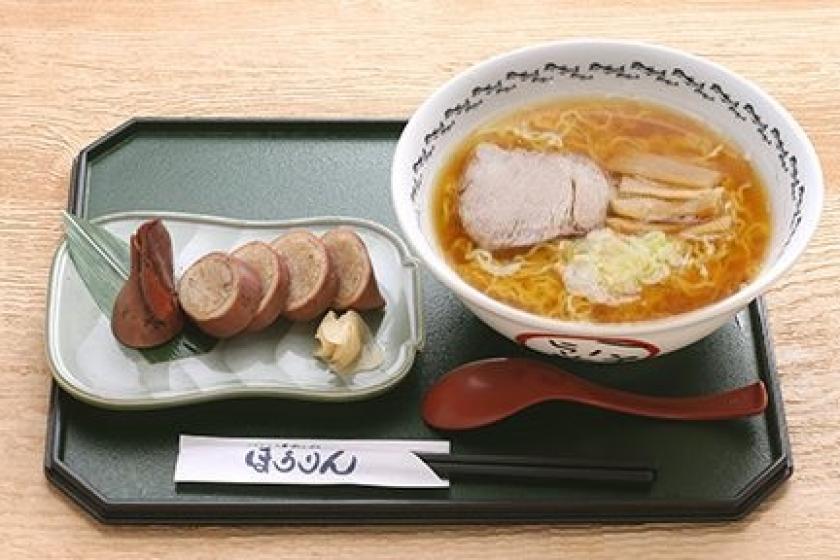 【夕朝食付｜八戸らーめん＆いかめしセット】館内レストランで青森・八戸の味覚を堪能