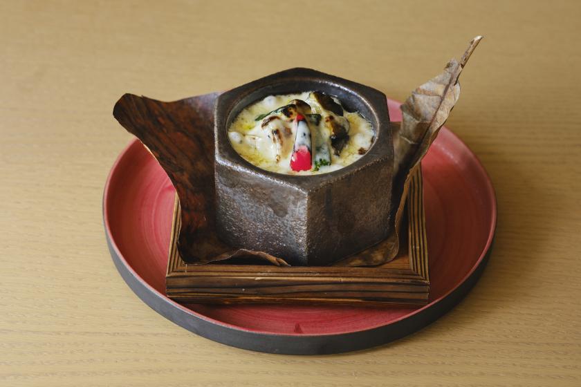 【1日2組限定　ダイニング「六つ喜」× 鮨処「藍寿」】海の幸を極める、匠の饗宴 鮨会席プラン◇「六つ喜」＜ご夕食・前半　17：00～17：30ご入店＞【1泊2食付】