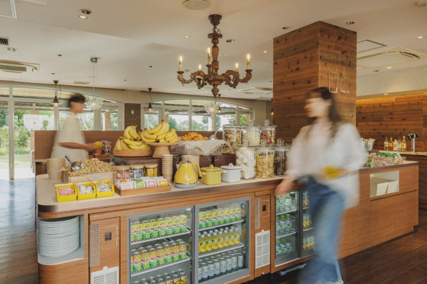 【サマーバイキング＆フリードリンク＆スナック付き】館山でたゆたう一泊二食付きプラン