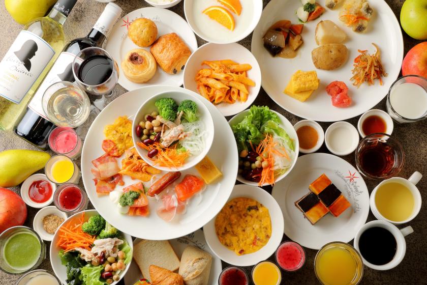 【約30種類の朝食バイキング】美味しい×ヘルシーを両立した“Eatwell”な朝食付き◎