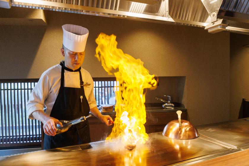 『和牛＆海鮮』鉄板焼きコースプラン