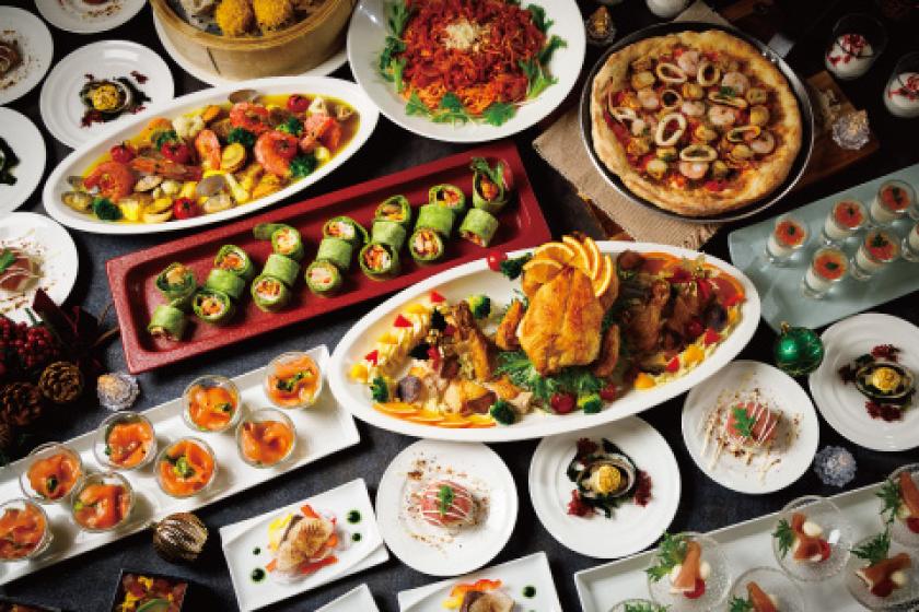 【물 · 나무 한정 게 뷔페 밴의 제철 미각 뷔페】 【저녁 · 아침 식사 포함】 숙박 플랜!