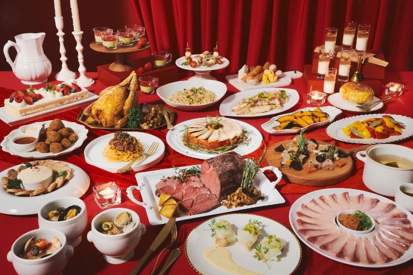 【夕朝食付きプラン】季節ごとに内容が変わるディナービュッフェ付きプラン　-1泊2食付き-