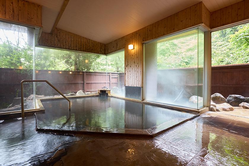 黒・白・とろとろ湯！3種の泉質を楽しむ温泉ファン満喫プラン ≪季節の会席膳≫