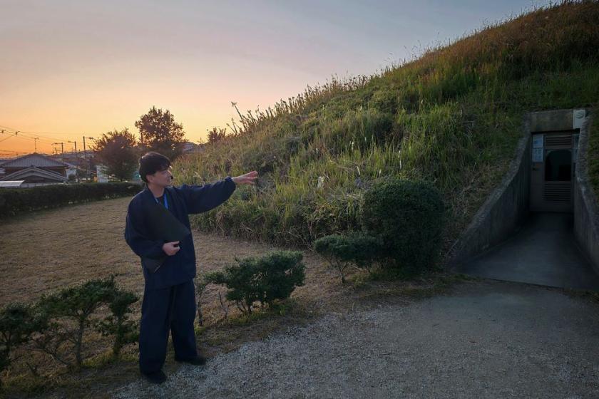 【古墳ツアー｜スタンダード】大和懐石｜藤ノ木古墳イブニングウォーク｜法隆寺語り部ツアー付（別途予約）