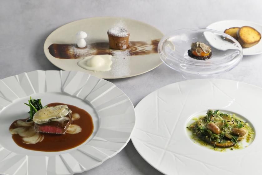 Plan to enjoy "French cuisine" <Dinner and breakfast included>