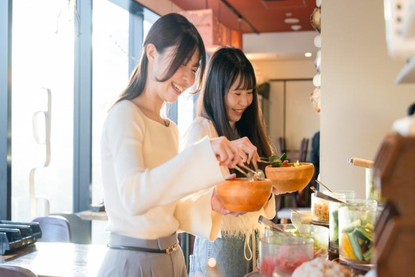 【24時間STAY】13時IN～13時OUT☆ゆっくり秋葉原STAY≪ワインも楽しめるイタリアン朝食ビュッフェ付≫