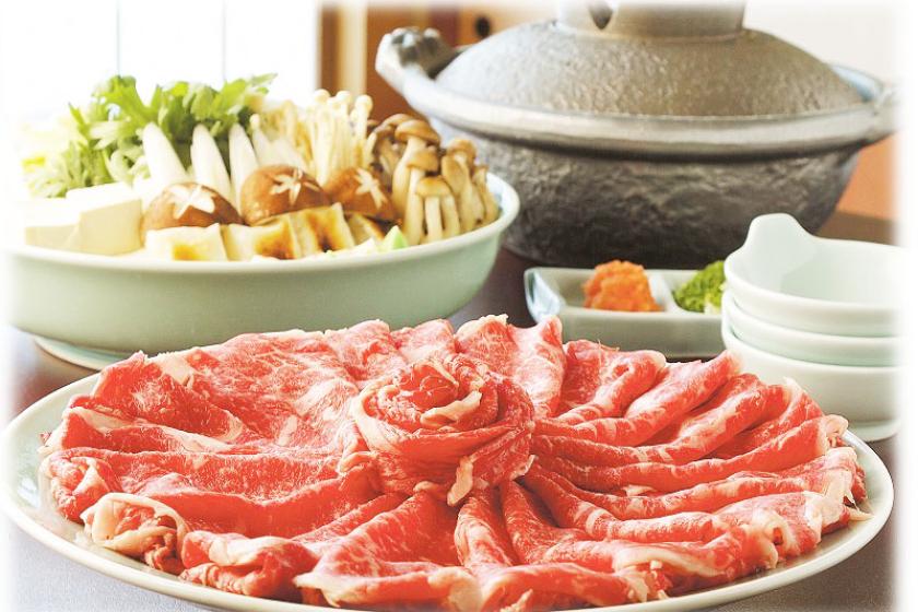 【2食付◆しゃぶしゃぶ】みんなで満腹!ご夕食は最北のまちで心もお腹も温まる~♪しゃぶしゃぶ食べ放題☆