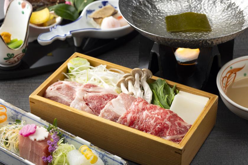 夕朝食付き／日本料理