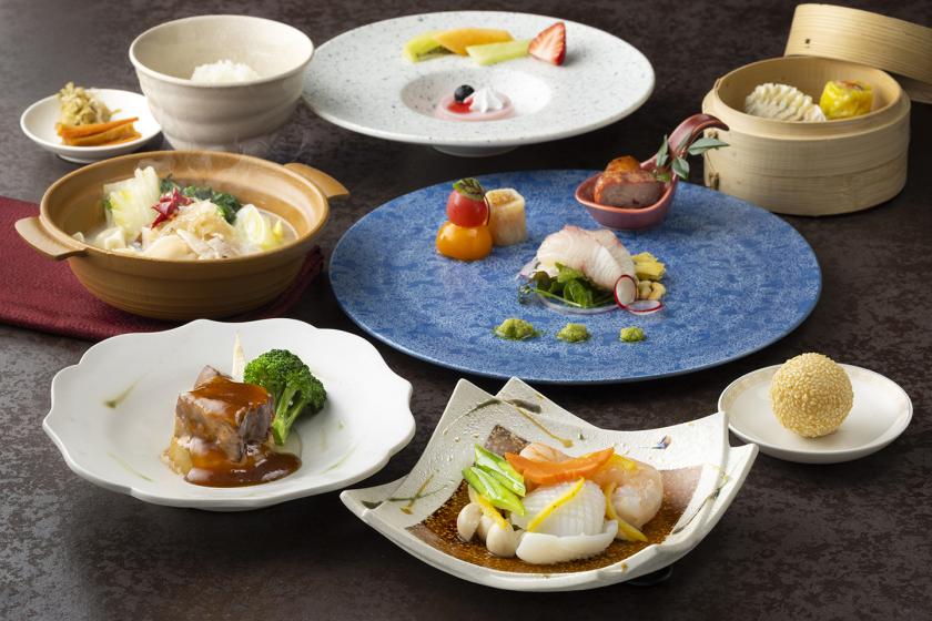 夕朝食付き／中国料理