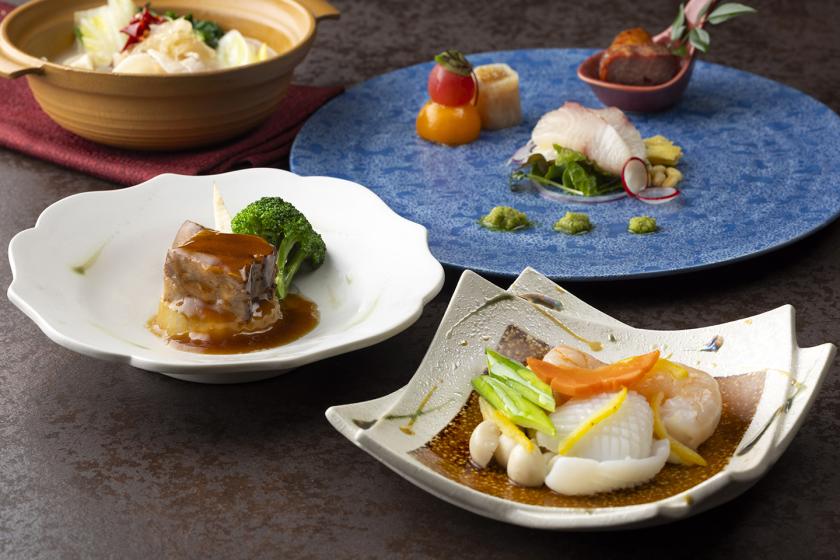 夕朝食付き／中国料理