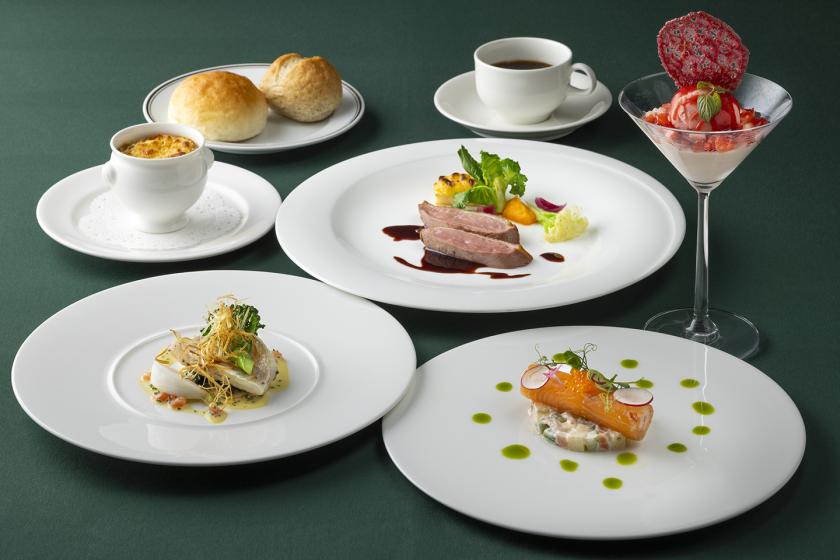 夕朝食付き／フランス料理