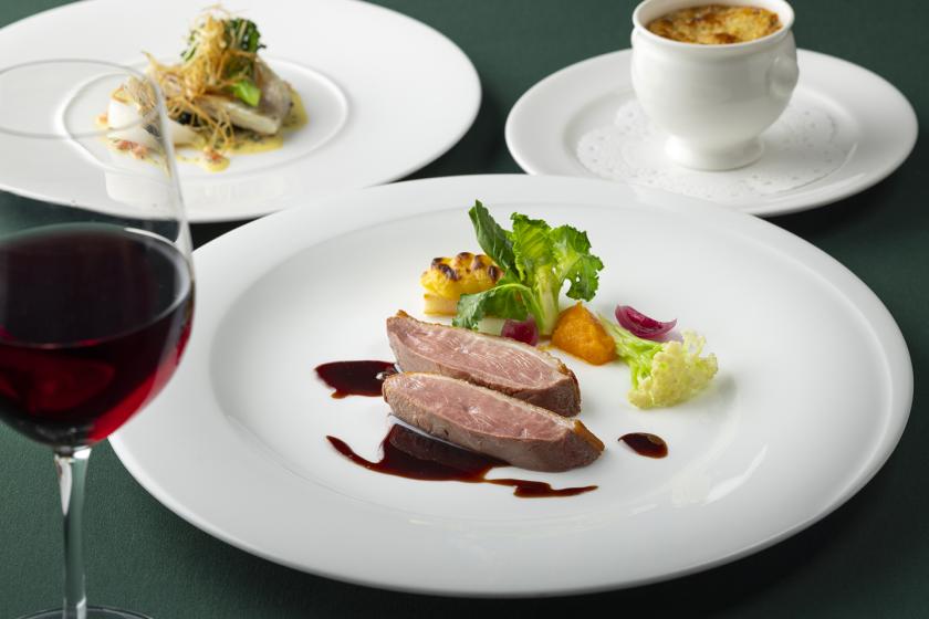 夕朝食付き／フランス料理