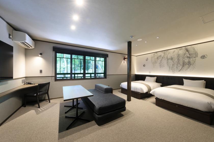 【別邸】ツインルーム（紅葉谷公園側）