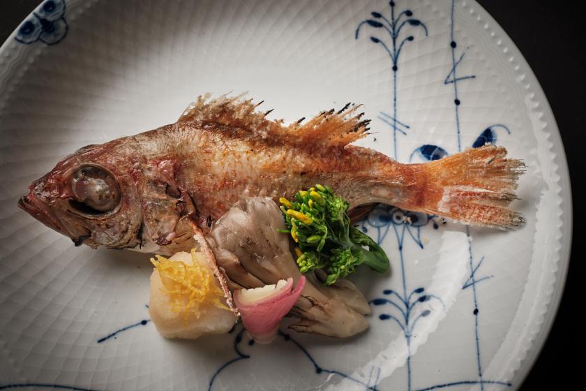 【「特選」龍宮殿懐石プラン】【OUT12:00】ロイヤルコペンハーゲンの食器で愉しむ懐石料理