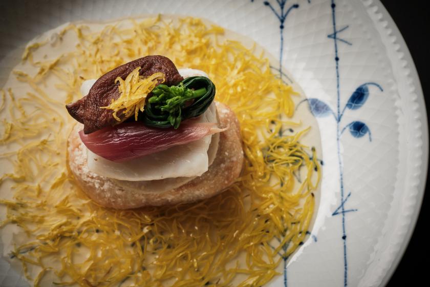 【龍宮殿懐石プラン】【OUT12:00】ロイヤルコペンハーゲンの食器で愉しむ懐石料理