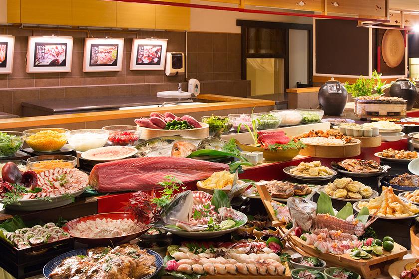 【2月延長決定！最大20％OFF　阿波牛しゃぶしゃぶ付き】心も体もぽかぽかバイキングプラン