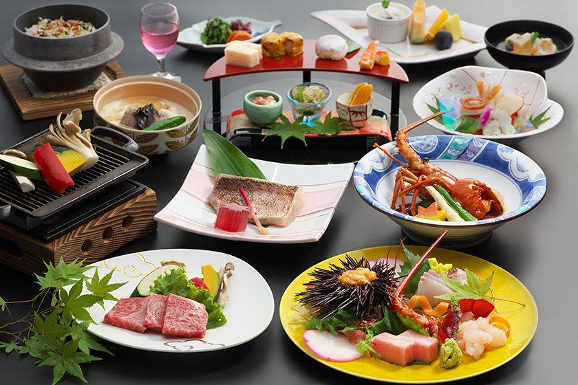 ◇【会席グレードアップ】四季の味覚を厳選！美食会席プラン