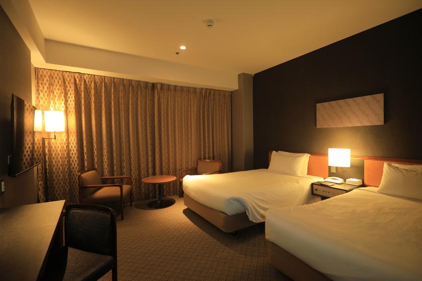 【ツイン一人占め】金・土・日・祝日 のみのお得なプライス！（朝食付）