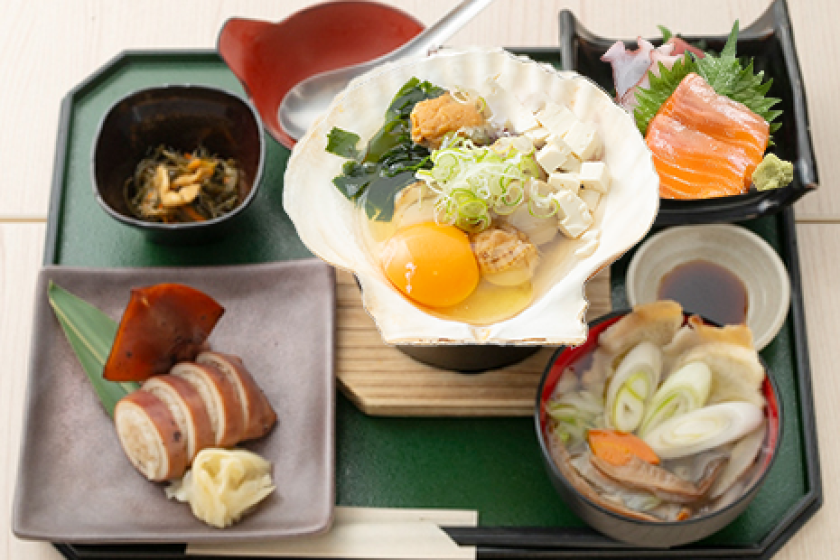 【夕朝食付｜2,000円夕食券付き】館内レストランで青森・八戸の味覚を堪能！