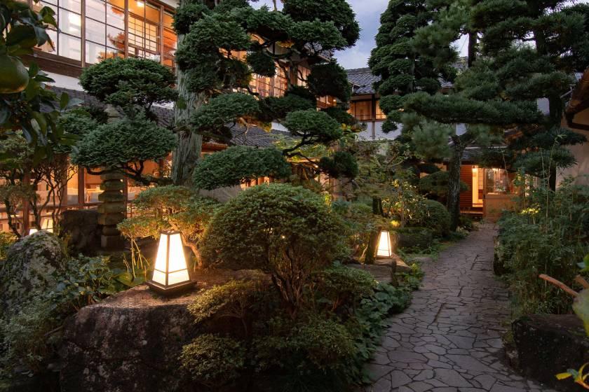 【HP限定・特別価格】厳選5品で伊賀牛をリーズナブルに愉しむ、ショートコース＜2食付＞		