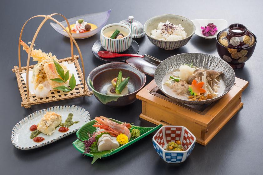 【気軽に日帰り温泉】お食事処でランチ＆広間休憩♪▼駿河会席▼