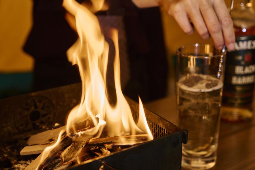 期間限定でホテル前庭に「マチナカ TAKIBI BAR」がOPEN【2026.1.9 - 2026.3.9】