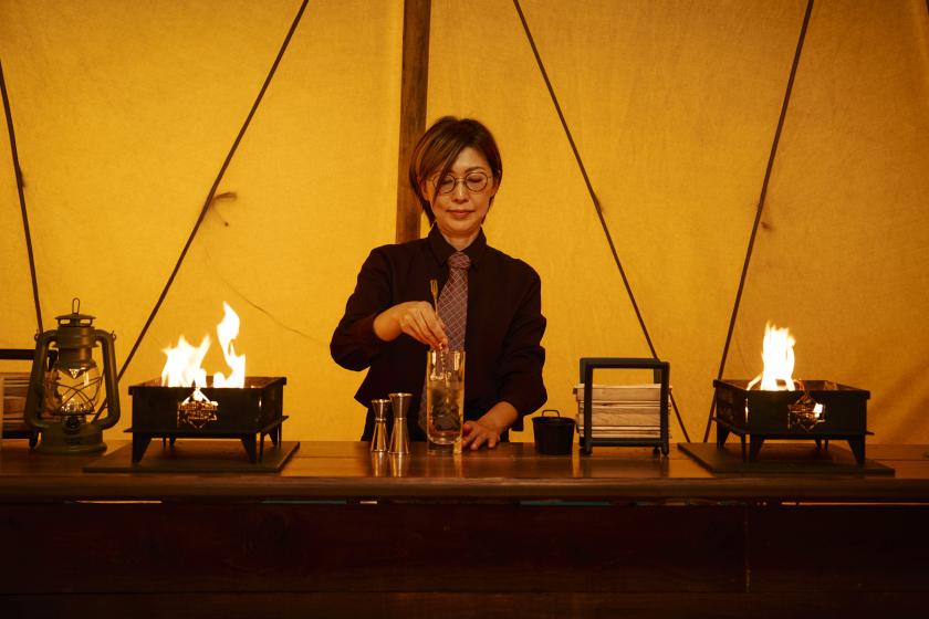 ここでしかできない冬の体験！「マチナカTAKIBI BAR」利用券付き/食事なし[SP73]