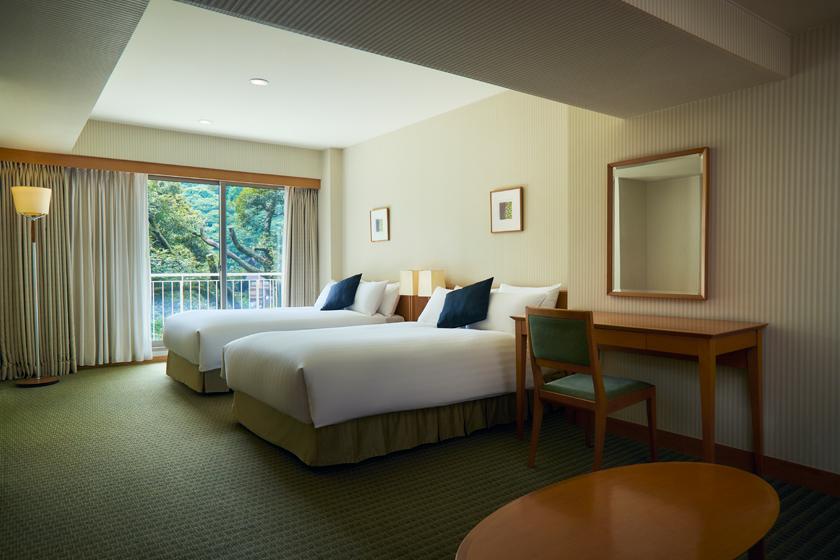 【禁煙】温泉浴室付スーペリアツイン（本館）