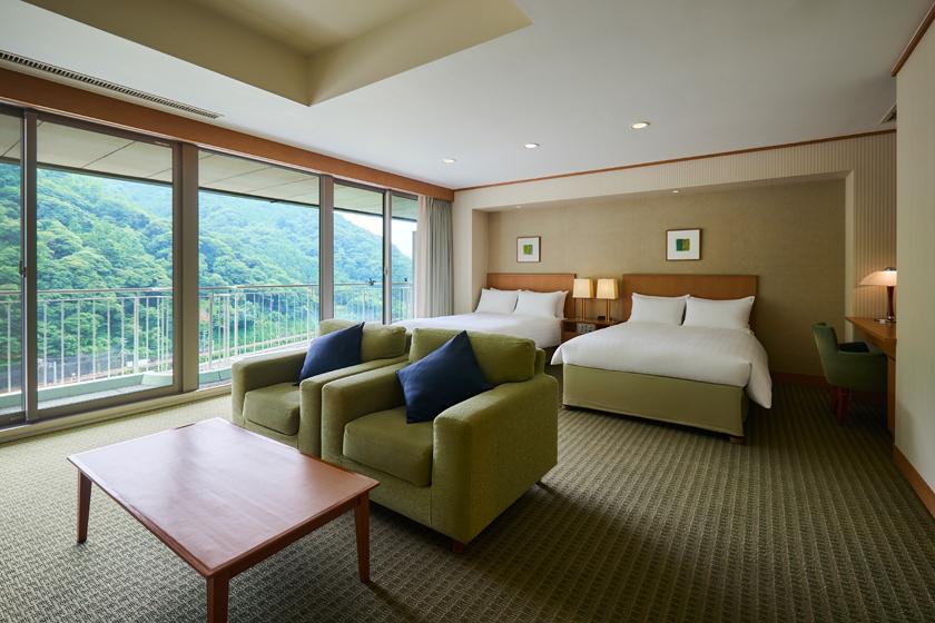 【禁煙】デラックスツイン（本館）