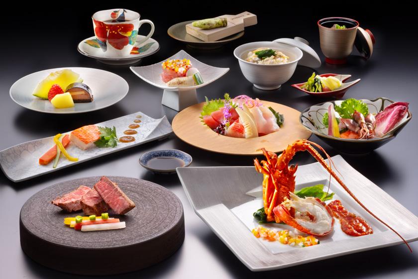 【浜松産うな重ランチ付】＜フレンチ懐石＞ 贅沢1泊3食＆レイトアウトで愉しむ 吉祥の夏