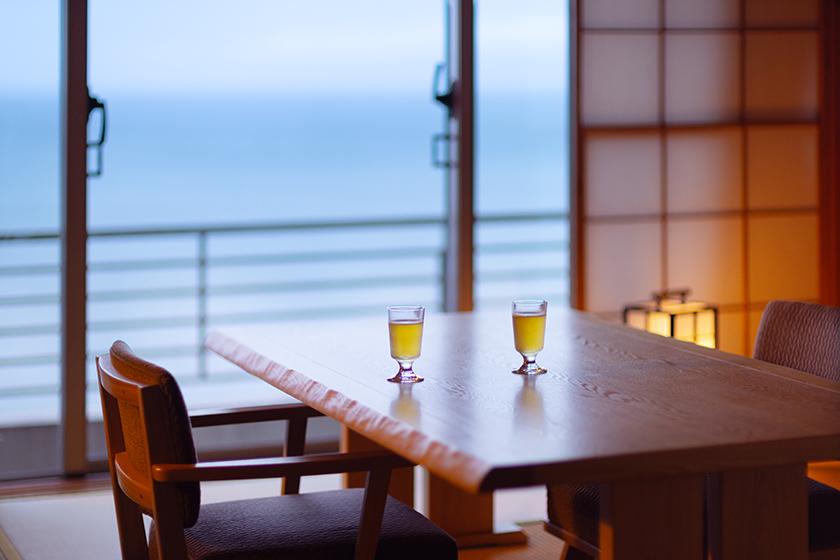 【ご夫婦限定】寄り添う秋　ありがとうを伝える大人の休日 二人で味わう秋の贅～美酒とクエしゃぶ～