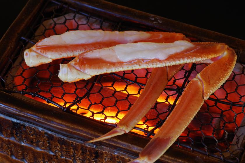 【冬の味覚・松葉蟹を用いた懐石仕立てのコースプラン】一泊二食付き