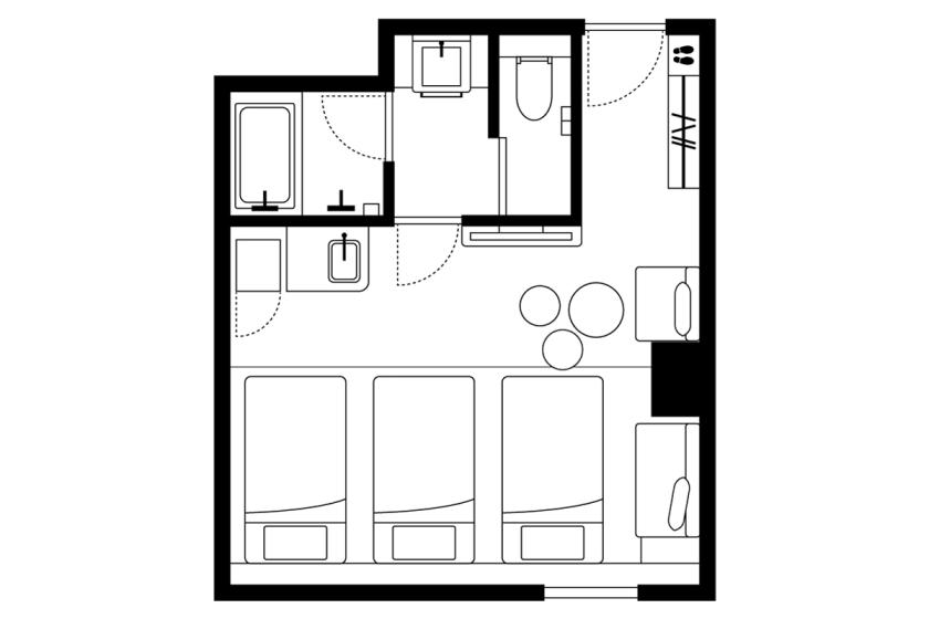 スーペリア　トリプルルーム