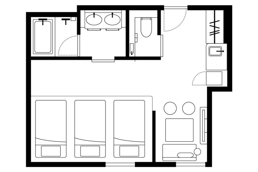 デラックス　トリプルルーム