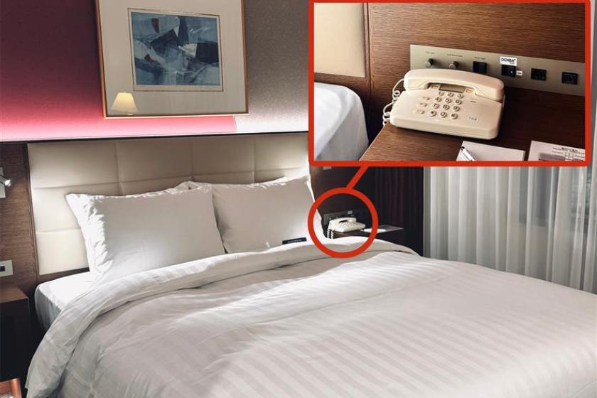 DENBA◇ダブル◇19平米／ベッド幅162cm〔禁煙〕