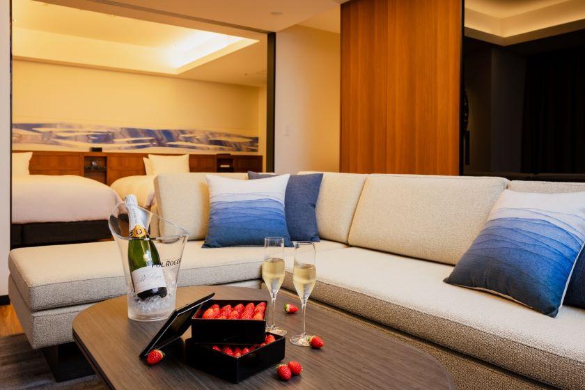 サウスゲート開業1周年記念プラン～シャンパーニュ＆いちごで乾杯～