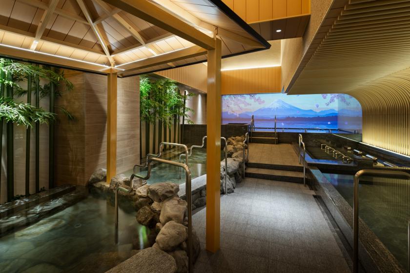 春の癒し旅におすすめ♪ 「うめきた温泉 蓮 Wellbeing Park」利用券付き 春旅応援プラン（朝食付き）