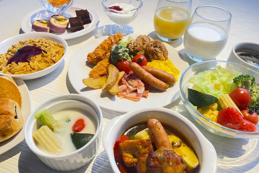 公式予約特典　早期割14　- 朝食付 -　 ～和洋約50種の品をビュッフェ形式にて～