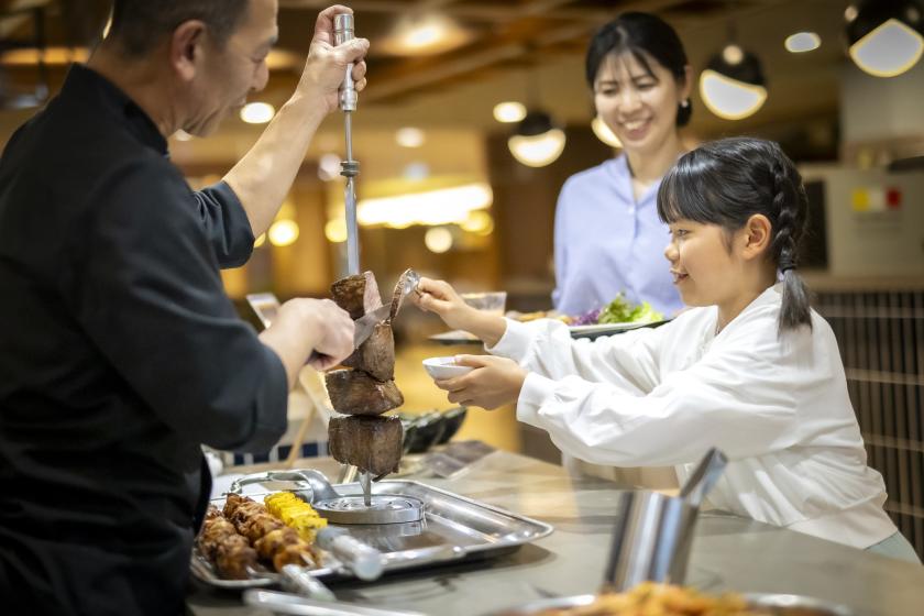 [Introducing a churrasco grill!!!] [Restaurant renovated in March 2012] Includes two locally sourced buffet meals ☆ Enjoy Owakudani Hot Springs!